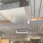Air conditioning install on ceiling