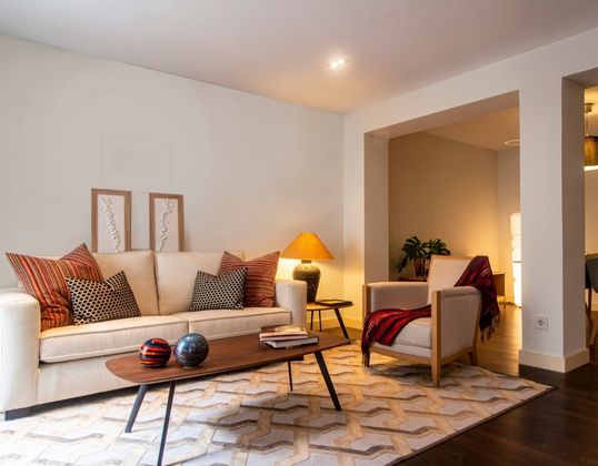 warm living room interior